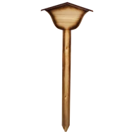 15. Esővédős fejfa - antikolt 15. Esővédős fejfa - antikolt