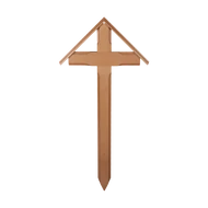 5. Sírjelző kicsi kereszt - natúr