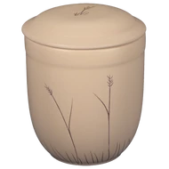 Kalászos bézs urna