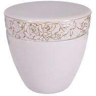 Fehér rózsás urna