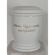 Idézetes urna "áldott"