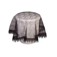 Fekete, márvány hatású urnatakaró Fekete, márvány hatású urnatakaró