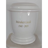 Egyedi urna felirat - Név, évszám Egyedi urna felirat - Név, évszám