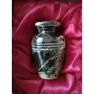 Relikviatartó, mini urna fekete-fehér