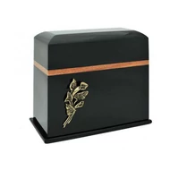 Fa álló urna, kálával - fekete