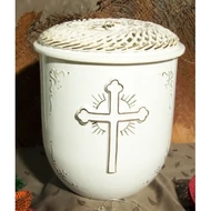 Vanda fonott urna kereszttel