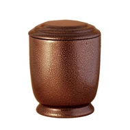 Bronz színű kerek urna
