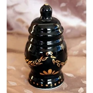 Fekete mintás mini urna