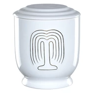 Fehér kerek urna - szomorúfűz