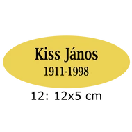 41. Sírjelző tábla keresztre, fejfára