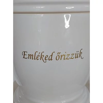 Idézetes urna "emlékezünk"