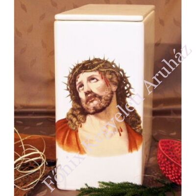 Iker fehér urna Jézus
