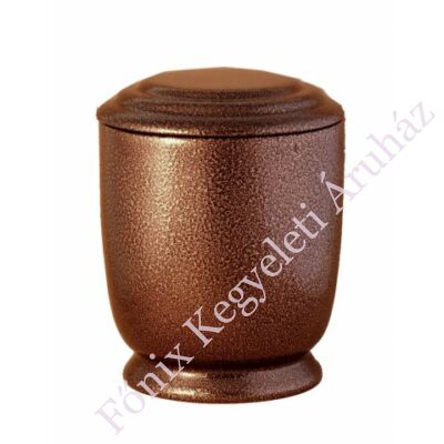 Bronz színű kerek urna
