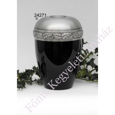 Exkluzív fém design urna