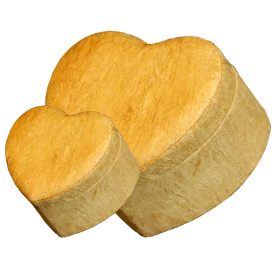 Fatörzs mintájú, szív alakú urna