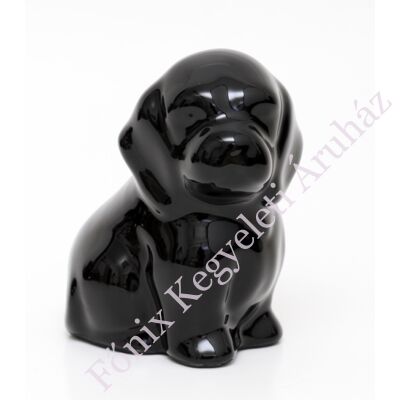 Fekete kutya mini urna (1-3 kg)