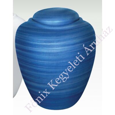 Amfóra alakú vízi urna - kék