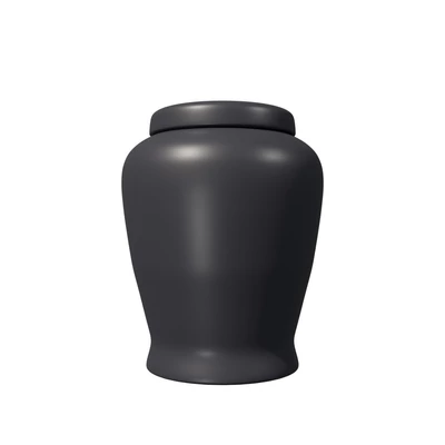 Tibor hibrid urna - sötétszürke